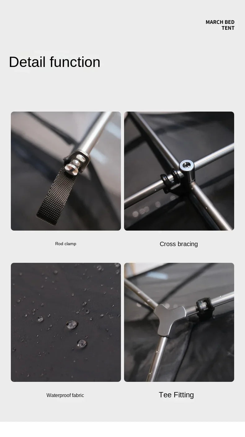 Survival Gear Equipment Ultralight 1 Person Trip Tent Quick Setup 2 Layer Portable Hiking Shelter Must Have Camping Accessories