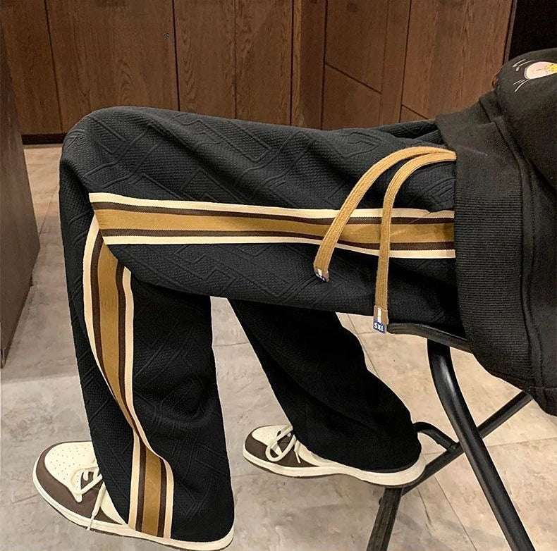 Male Sweat Pants Casual Athletic New Items In Baggy Wide Leg Fashion Trousers Track Training Summer Sport Y2k Sweatpants for Men