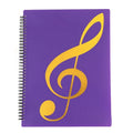 Sheet Music Folder, Folder For Musicians, Band Folder, A4 Letter Size, 30/60 Sleeves, Double Side Or Write On Exposed Pages Outs