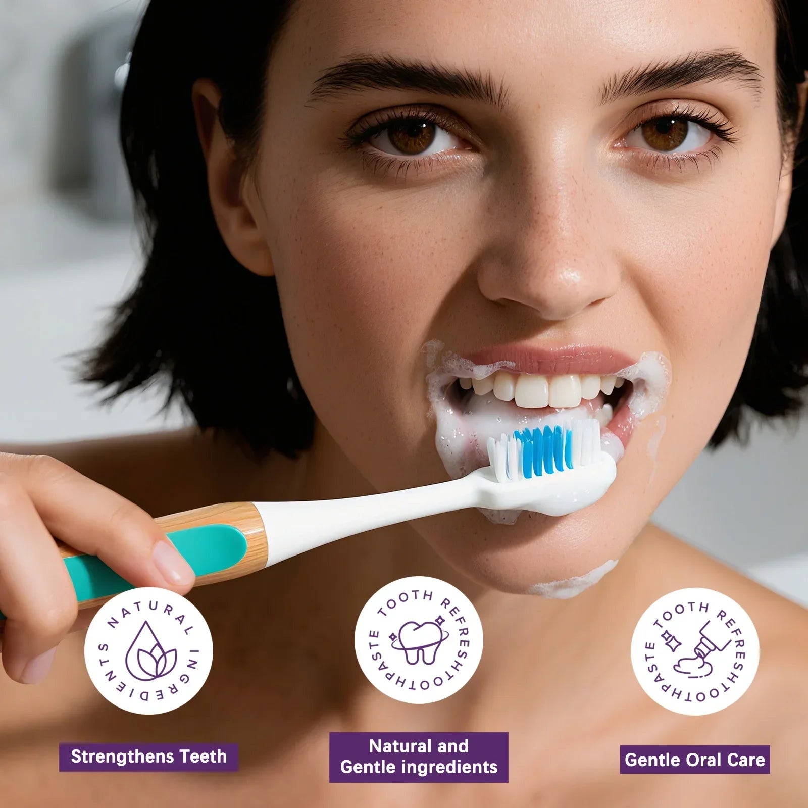 Tooth Repairing Toothpaste Whitening Teeth Fresh Mouth Tartar Stain Remover Bright Dental Cleaning Inhibit Bad Breath Toothpaste
