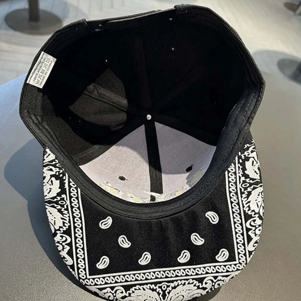 Adjustable Letter Embroidery Flat Brim Hat Korean Style Hip-hop Dance Snapback Hats Cotton Sunscreen Street Style Baseball Cap