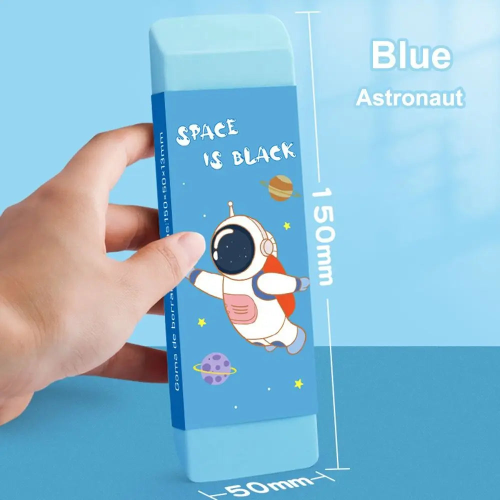 Cartoon Huge Eraser Super Large Block Pencil Eraser Without Leaving Marks Astronauts/Dinosaur Student Art Painting Rubber Eraser