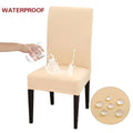 Waterproof Elastic Chair Cover for Dining Room Kitchen Wedding Hotel Banquet Restaurant Anti-dirty Seat Cover Housse De Chaise