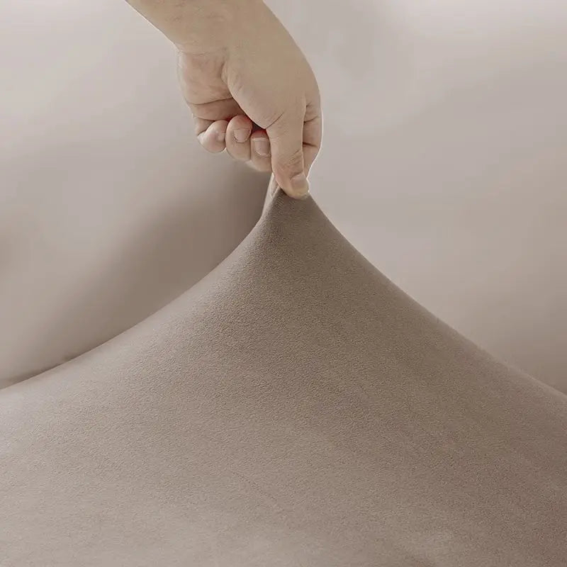 Soft Velvet Bed Head Cover Thicken Elastic Bed Cover All-inclusive Comfortable Headboard Cover for Home