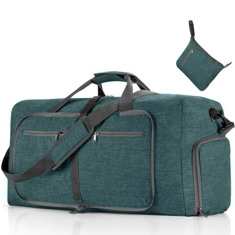 Large Capacity Travel Duffel Bag 85L Shoulder Sports Bag Women Waterproof Oxford Foldable Big Travel Bag Men Fitness Luggage sac