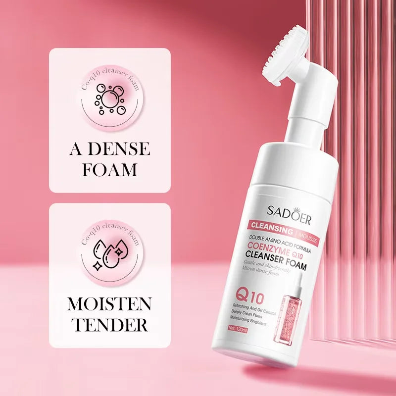 Facial Cleanser Face Wash Foam Face Massasge Facial Hydrating Moisturizing Skin Products Mossee Cleansing Care