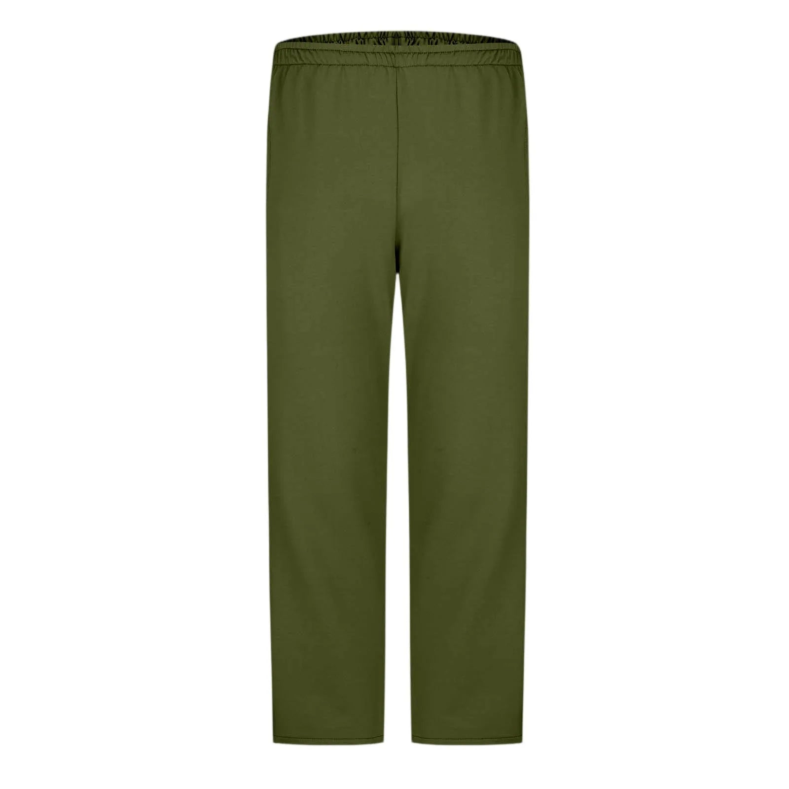 Men Sweatpants Elastic Waistband Pockets Splicing Color Mid-Rise Long Trousers Wide Leg Side Zipper Tear Away Basketball Pants