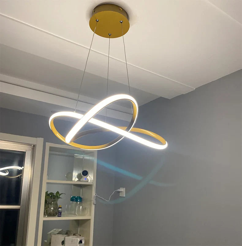 Modern Dining Room Pendant Lights Nordic LED Dining Table Ceiling Chandelier Living Room Home Indoor Bar Counter Hanging Lamp
