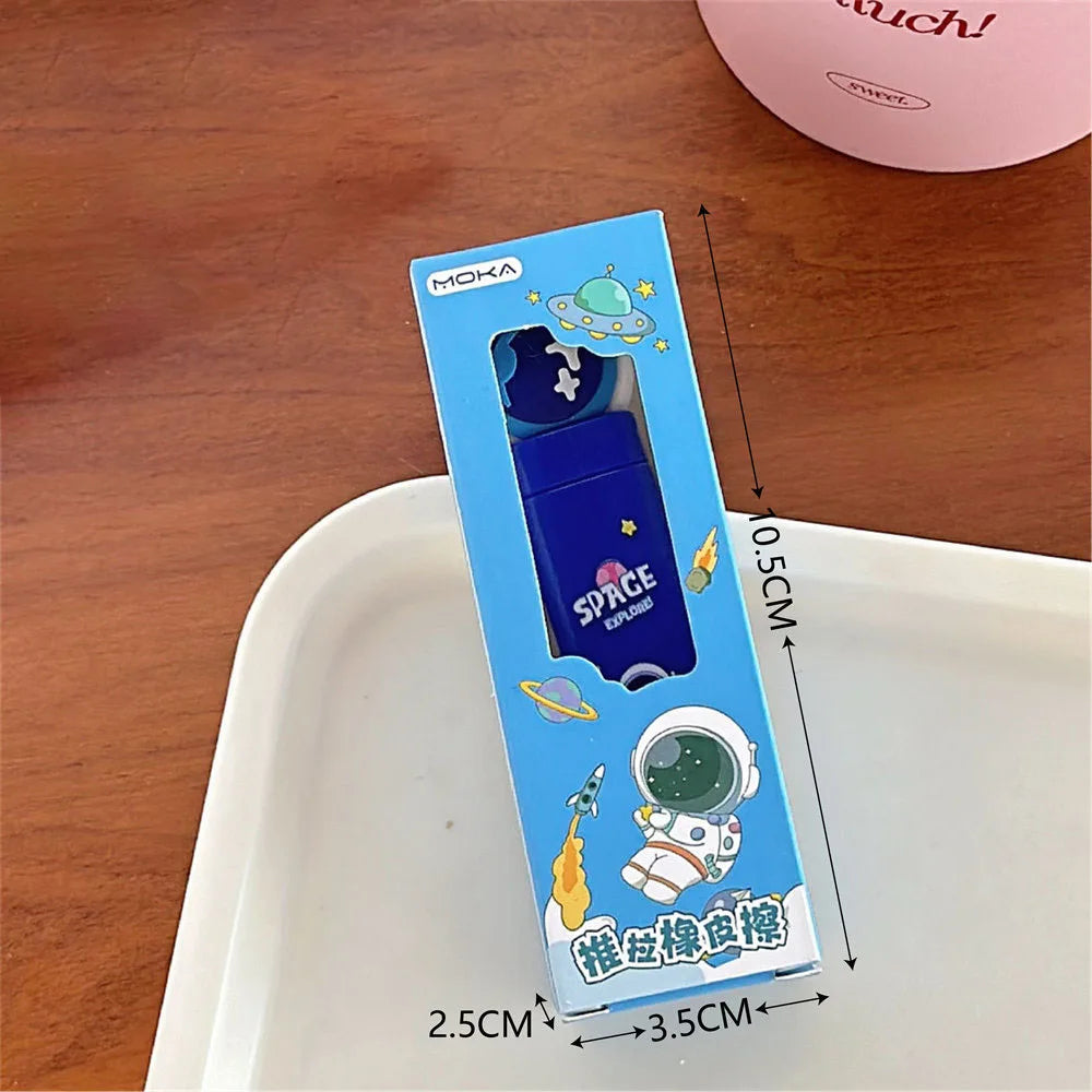 Cute Cartoon Cute Pet Push Pull Eraser Primary School Student Prize Learning Stationery Leave No Trace No Shard Eraser