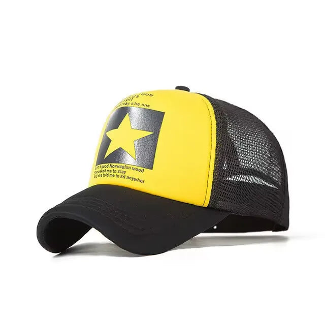 Fashion Spring Baseball Cap Snapback Mesh Hats Hip Hop Caps Cool Men Caps Female Outdoor Casual Sun Hat