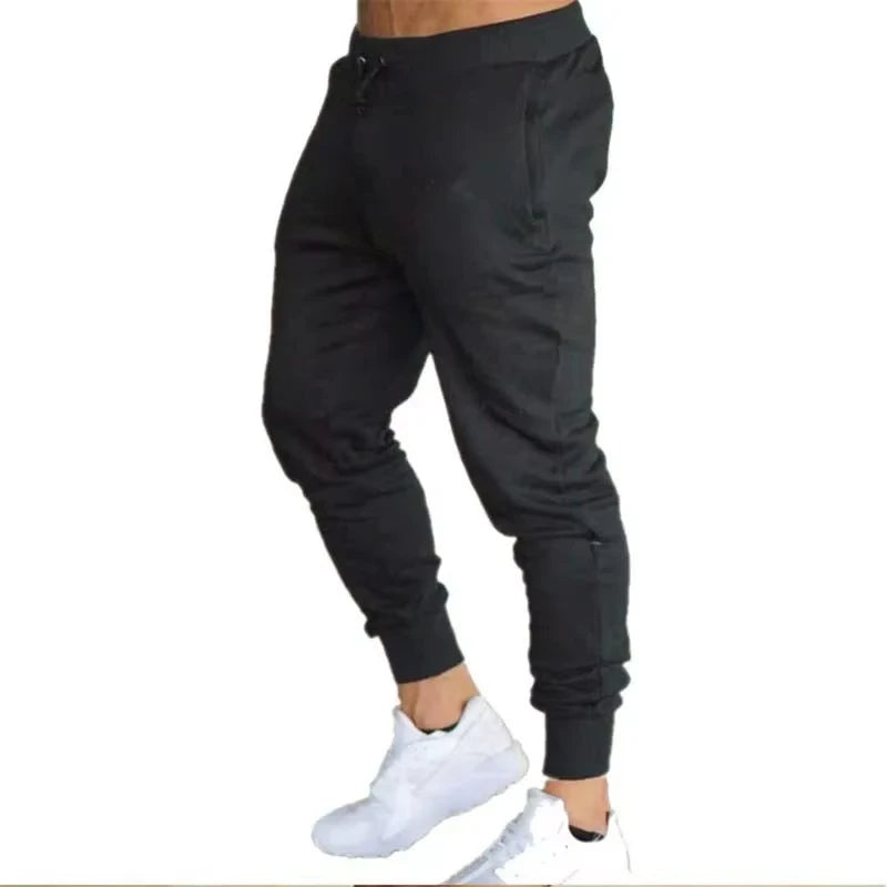 2 Pieces Running Pants Thin Sports Training Sweatpants Gym Breathable Fitness Bottoms Jogger Sportswear Pants Men streetwear