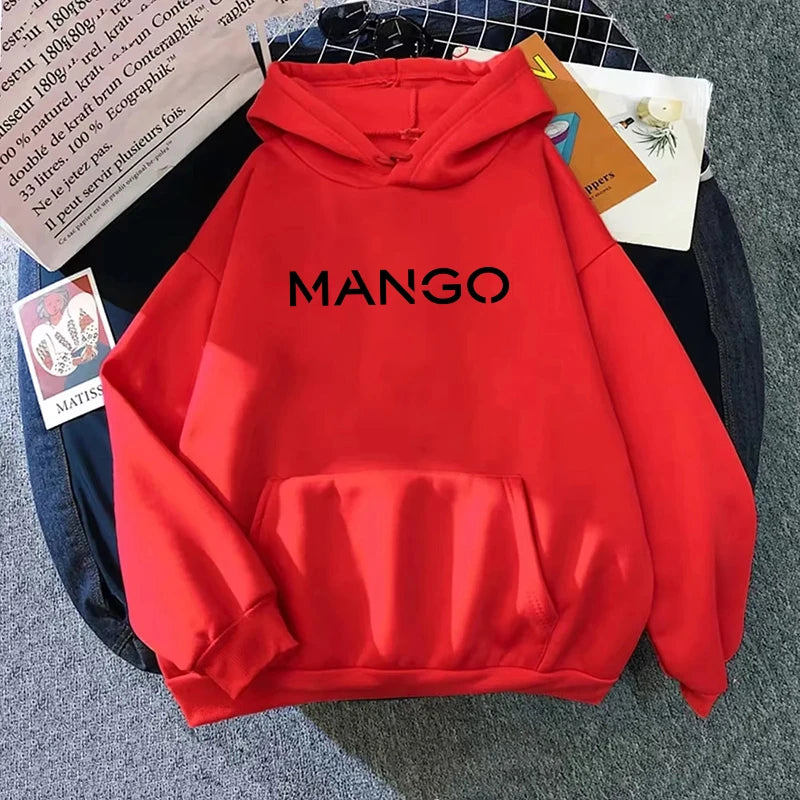Casual  Womens Sweatshirts Printing Versatile Hooded Gym Sports Jogging Clothing Home Party Pullover Tops Y2k Street Fall Winter