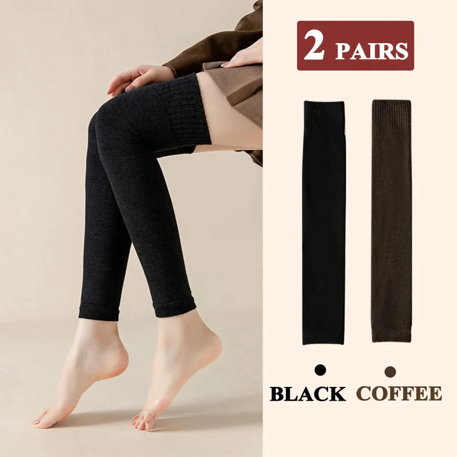Thick Stockings Women Socks Warm Winter Over Knee High Hold Up Sexy Slim Ladies Girls Halloween Gift 7 Colors 1 Pairs Hot Sale