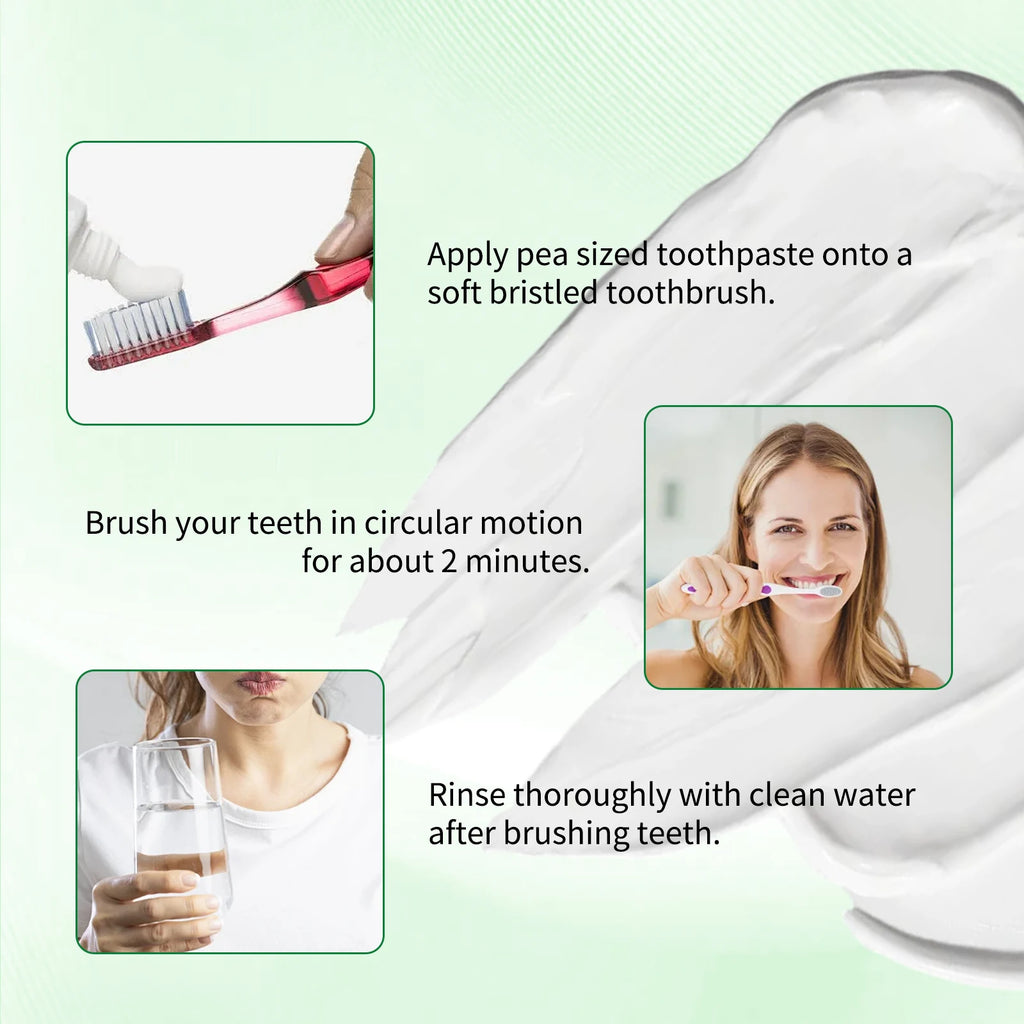 Teeth Toothpaste Fast Remove Plaque Smoke Coffee Tea Stains Brighten Clean Oral Hygiene Fresh Breath Bleaching Dental Tools Care