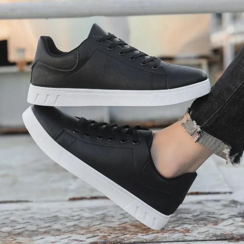Casual Shoes Loafers British Leather Sneakers Flats Shoes Classic Men Leather Shoes Spring Summer New Trendy Designer Loafers