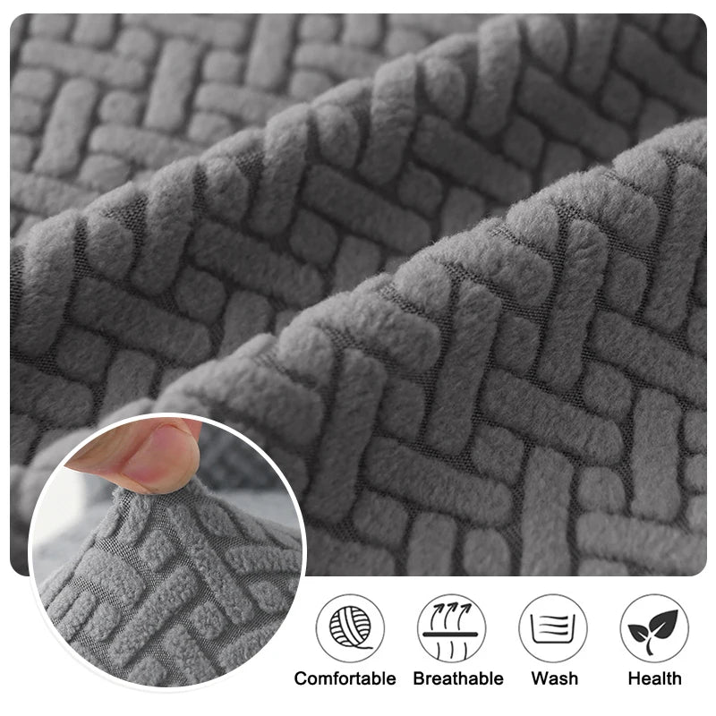 Velvet And Jacquard Short Back Chair Cover Bar Seat Covers Dining Covers Chair Stretch Dust Cover For Home Hotel Bar Wedding