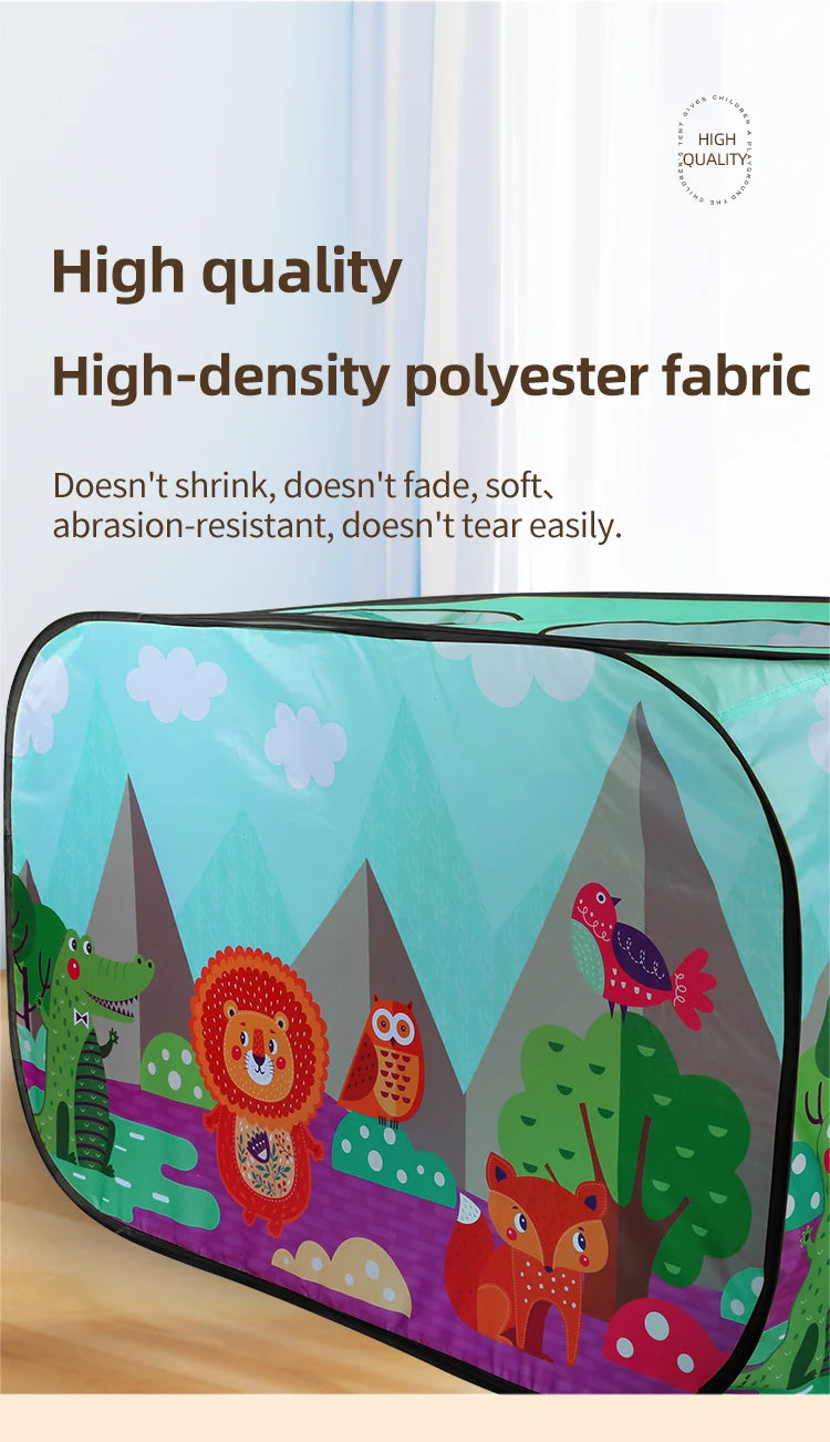 Children's Tent Game House Indoor and Outdoor No Installation Kindergarten Foldable Family Toy House