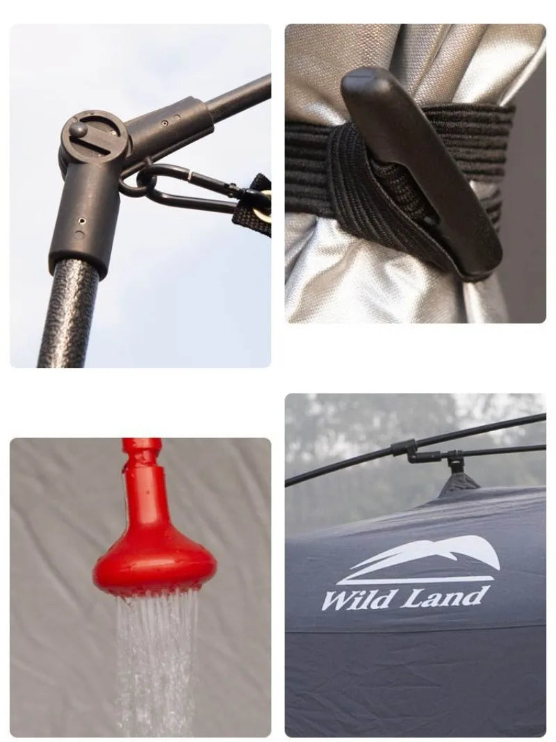 Automatic Speed Opening Single Tent Outdoors Portable Toilet Take Bath Change Clothes Windproof Multifunction Tents Ventilate