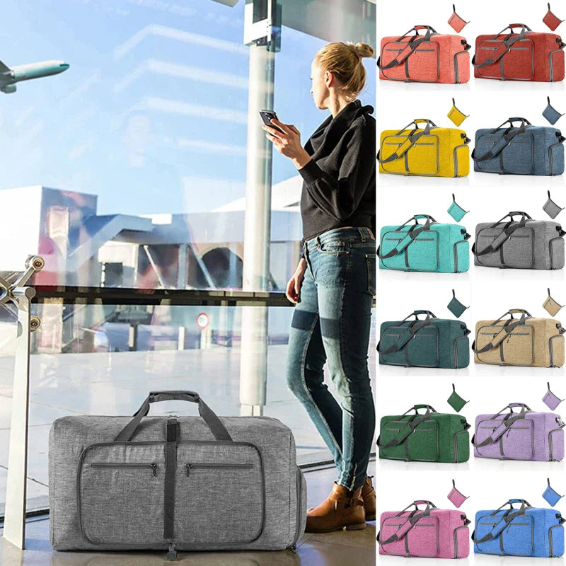 Large Capacity Travel Duffel Bag 85L Shoulder Sports Bag Women Waterproof Oxford Foldable Big Travel Bag Men Fitness Luggage sac