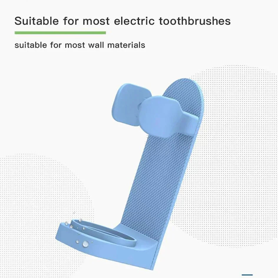 Bathroom Toothbrush Holder Wall Mount Bathroom Organizer Double Single Hole Self Adhesive Tooth Brush  Accessories Space Saving