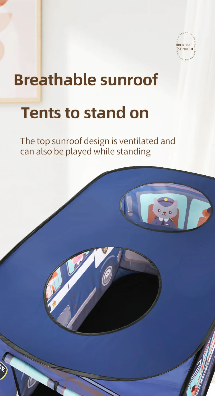 Children's Tent Game House Indoor and Outdoor No Installation Kindergarten Foldable Family Toy House
