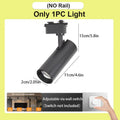 Set LED Track Light Dimmable Track Lamp AC180-265V COB led Spotlight  for Living Room Kitchen Clothing Store Rail Lamp Lighting