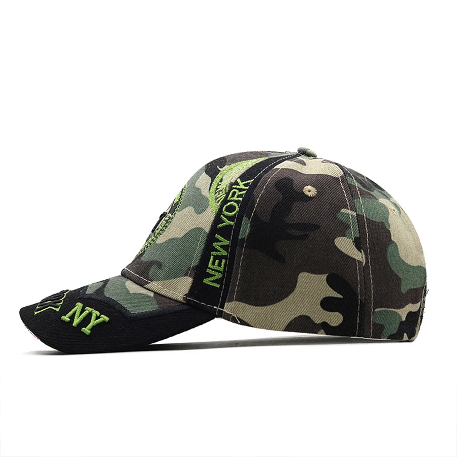 New Men's 3D embroidery Baseball Cap Fitted Cap fishing Snapback Hat for Men Bone Women Gorras Casual Casquette Letter Red Cap