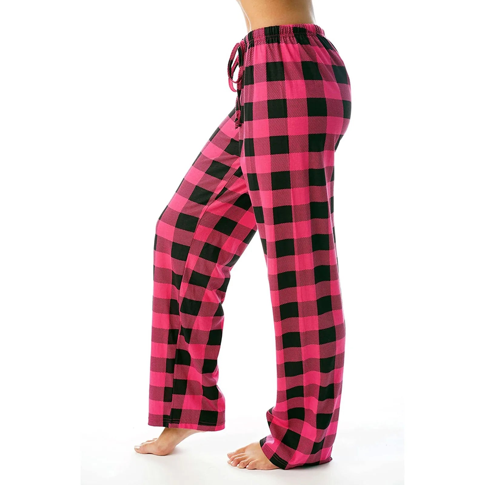 Sweatpants Cargo Pants Men Casual Plaid Loose Sport Plaid Pajama Trousers Men'S Clothing Sports Pants Clothing Joggers