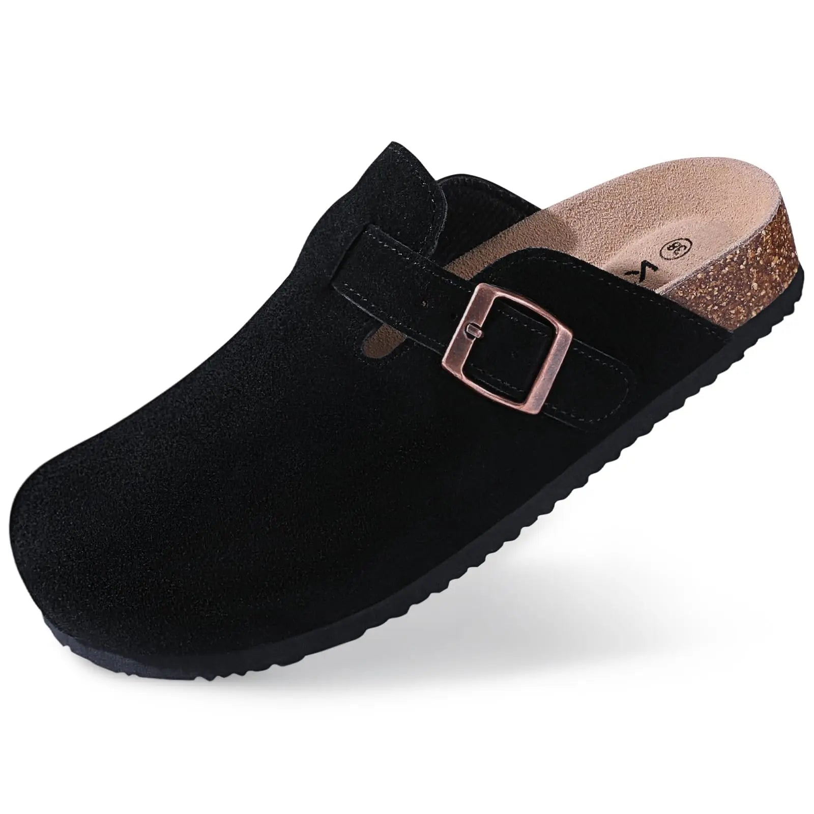 Pallene Women Classic Clogs Cork Footbed Slippers Slip-on Cork Sandals Feamle Unisex Beach Shoes Outdoor Men Mules And Clogs
