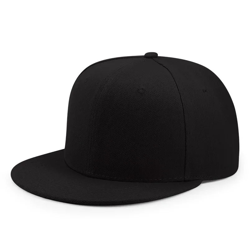 New Hot Sale Cap Plain Snapback Hat High Quality Adult Hip Hop Baseball Cap Men Women Outdoor Leisure Baseball Hat