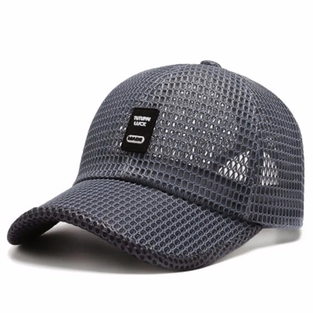 High Quality Women Adjustable Breathable Sport Hats Unisex Casual Sport Hats Cap Mesh Cap Snapback Hats Fishing Baseball Caps