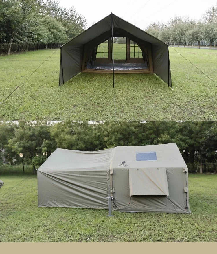 Air Tent, Inflatable Camping, Outdoor Fabric, Portable Inflatable Tent, Large High-quality House Tent，8.2 Square Meters