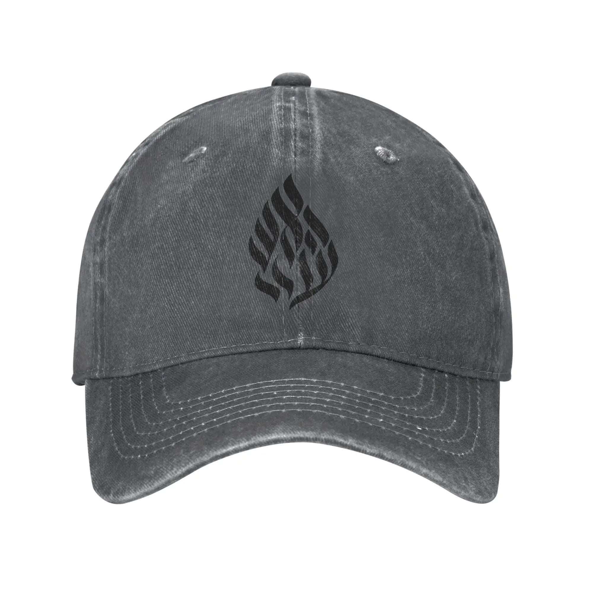 Classic My Fire Rebbe Nachman Hebrew Baseball Cap Unisex Style Distressed Denim Snapback Hat Breslov Outdoor Summer Gift Hat