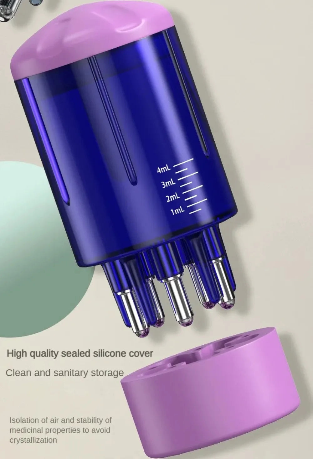 Scalp Applicator Liquid Comb Mini Scalp Massage Brush Hair Oil Applicator Bottle Liquid Guiding Combs Massager Hair Care Tools