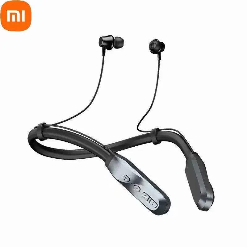 Xiaomi Mijia Wireless Earphones 200 Hour Play Neckband Bluetooth 5.1 Headphones Headphone with Mic 9D Stereo Earbuds Headset
