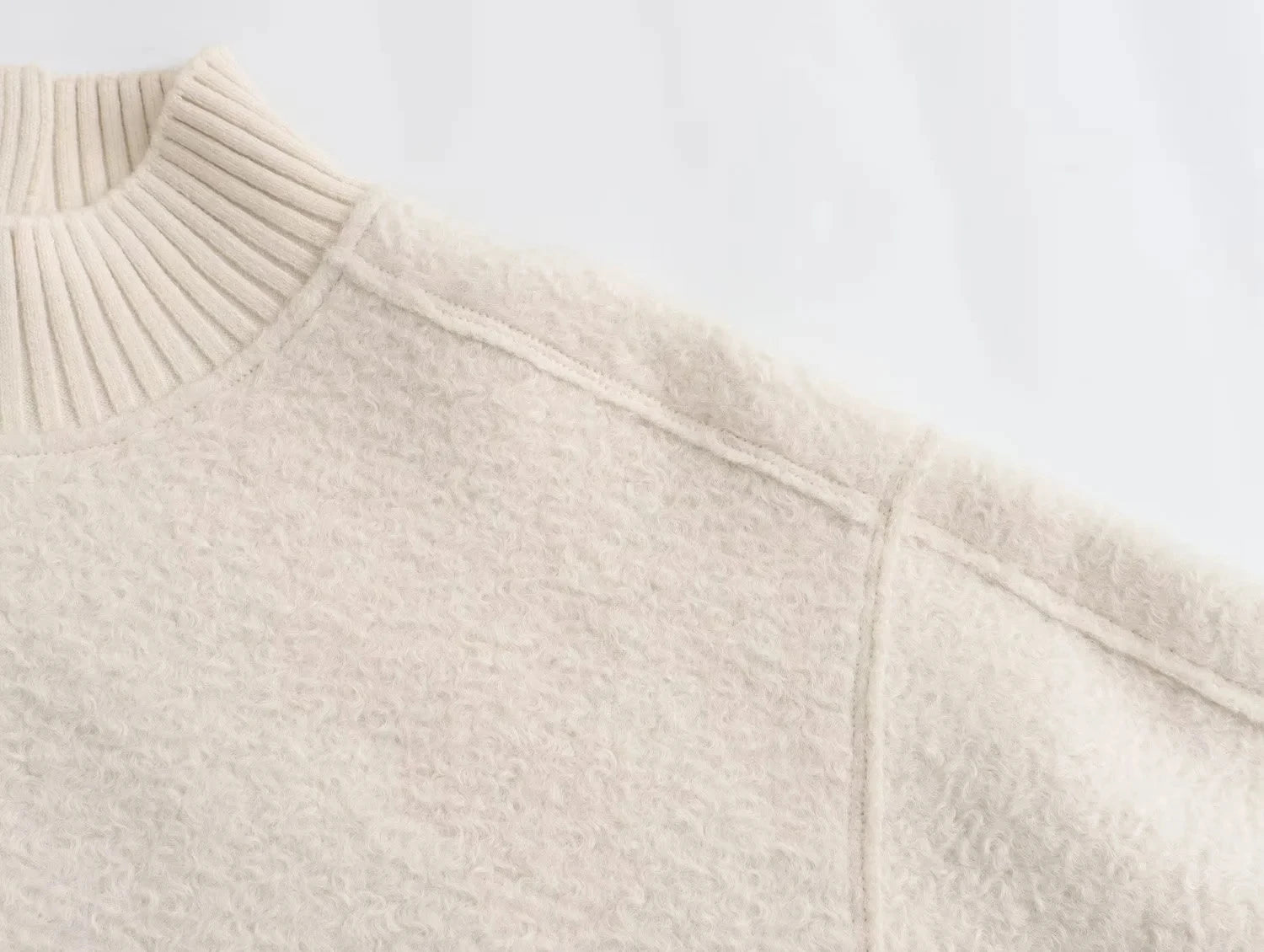HH Sweatshirts For Women Autumn Casual Loose Turtleneck Long Sleeve Pullover Sweater Female Fashion Chic Top Pullovers