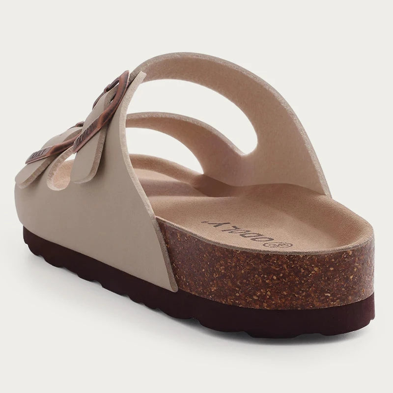 Pallene Women Classic Clogs Cork Footbed Slippers Slip-on Cork Sandals Feamle Unisex Beach Shoes Outdoor Men Mules And Clogs