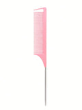 stainless steel pointed tail hair professional hair comb hair brush salon hair styling tool hair comb Special for real hair wigs