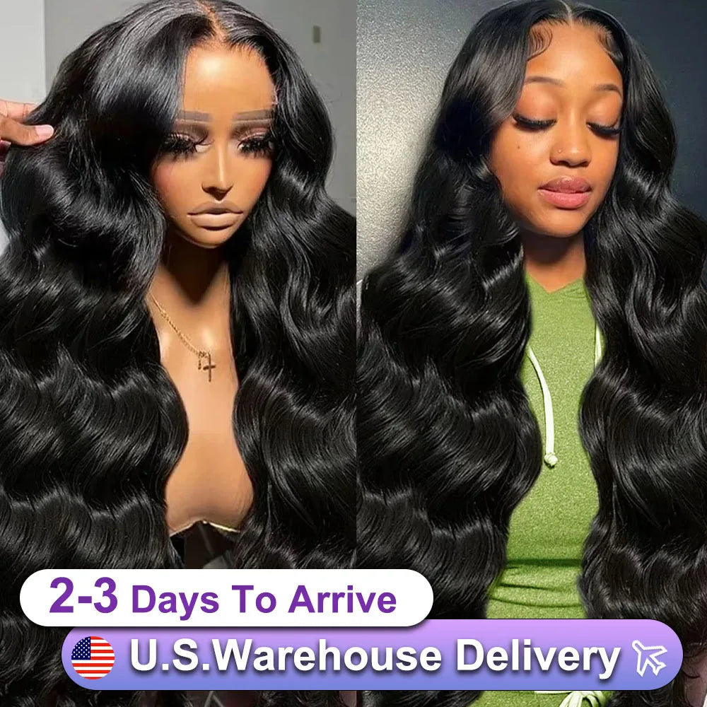 NEW 38 inch hd lace front wig human hair Body Wave lace front human hair wig 13x4 Brazilian glueless wigs human hair