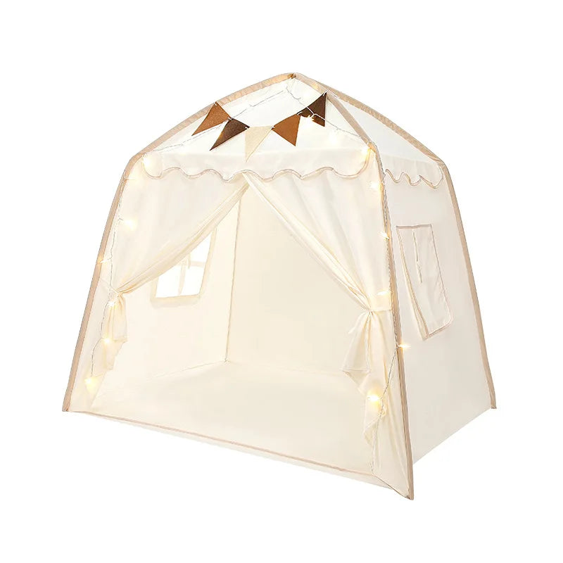 Kids Play Tent for Boys Girls Princess Castle Playhouse Indoor Outdoor Children's Toy House for Toddlers Tent Gift