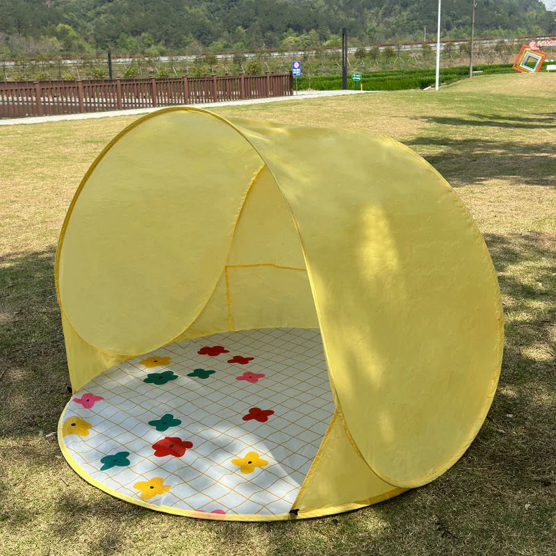 2026 Outdoor Camping Picnic Quick Setup Tent Summer Portable Ins Style Beach Up Tent Easy Install Sun Shelter Travel