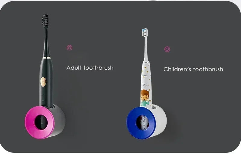 Bathroom Toothbrush Holder Wall Mount Bathroom Organizer Double Single Hole Self Adhesive Tooth Brush  Accessories Space Saving