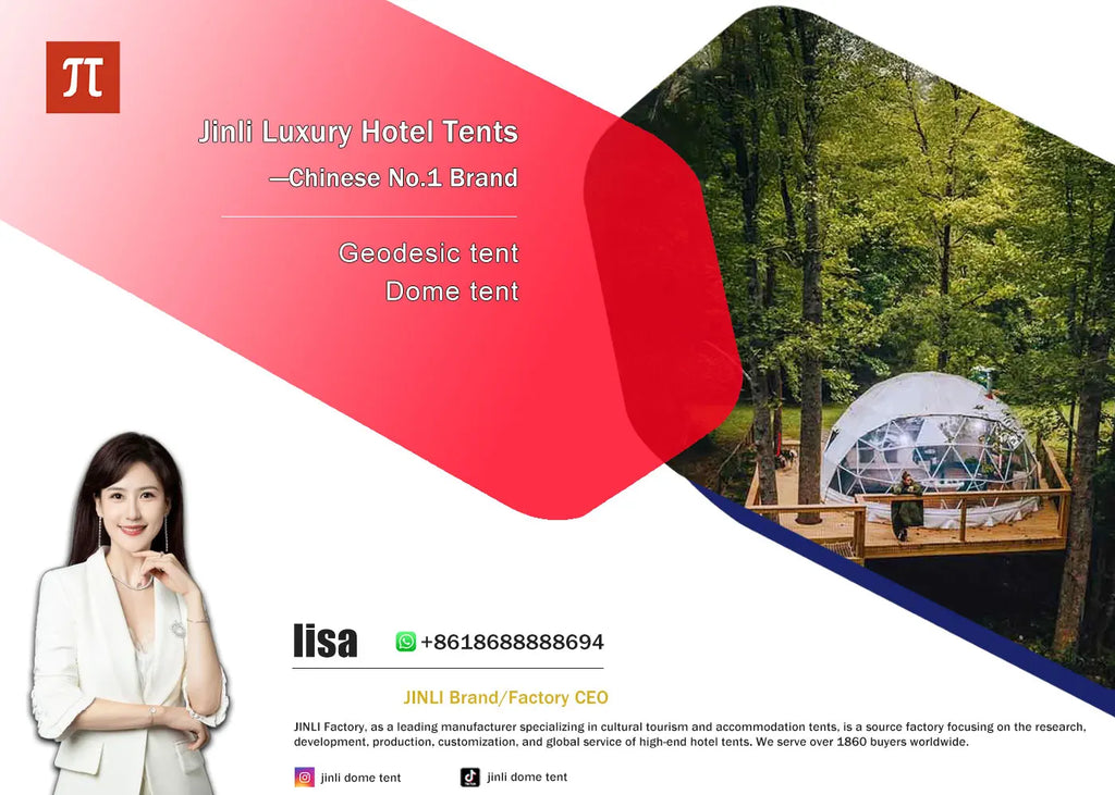 Spherical tent, geodesic tent, dome tent, galvanized steel pipe frame, PVC waterproof tarpaulin, wind-resistant, pressure-resist
