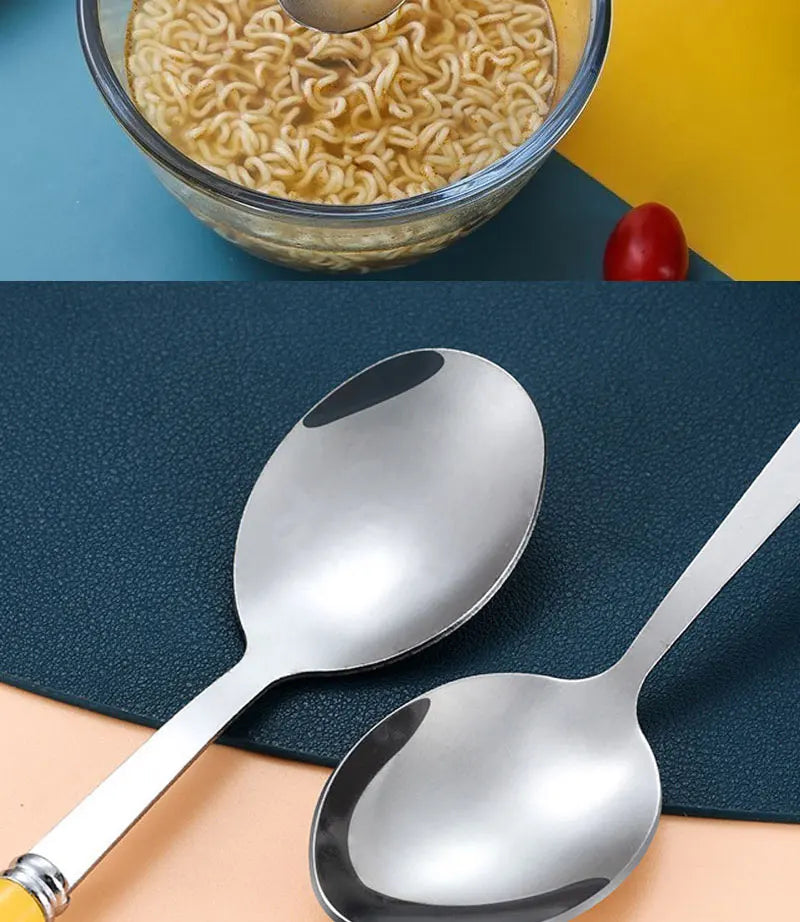 3pcs Portable Dinnerware Kit Spoon Fork Chopstick Set Travel Flatware With Box Set Stainless Steel Travelling Dinnerware Set