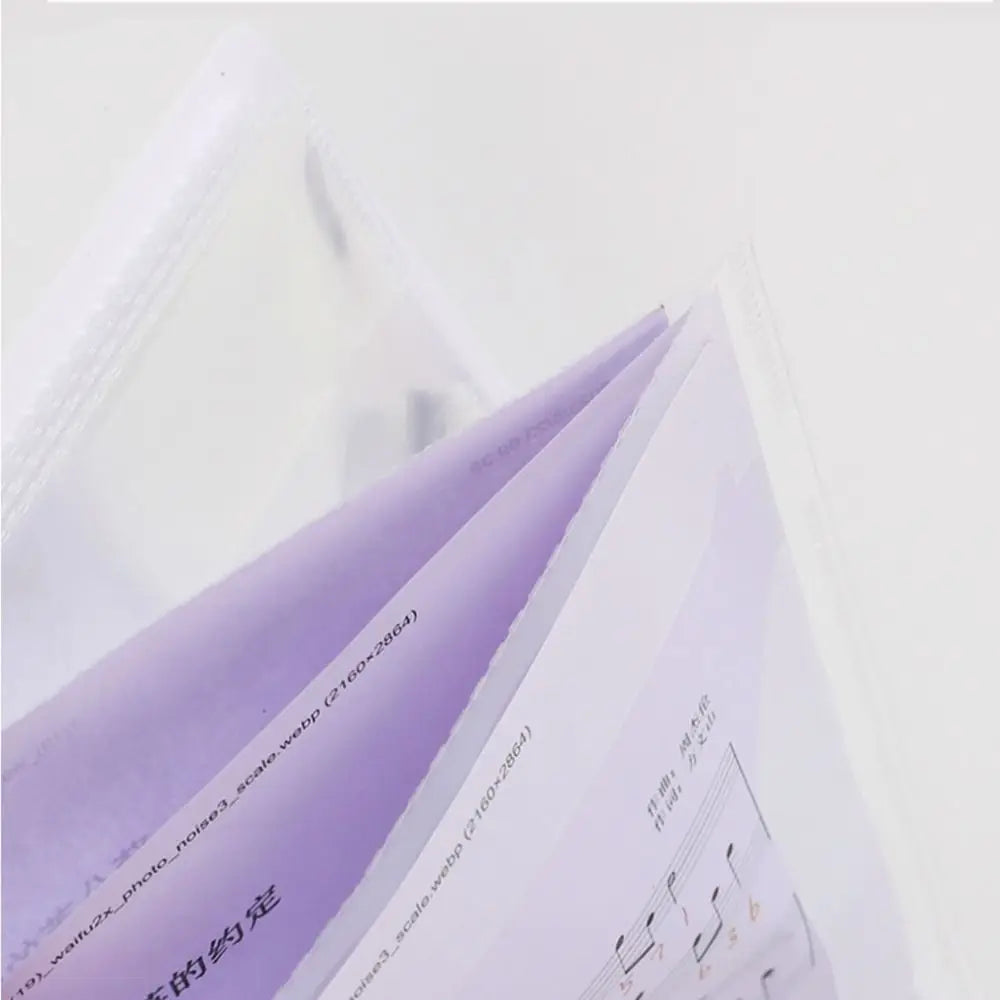 Cover Folder A4 Sheet Music Folder Fashionable Creative Loose Leaf Notebook Waterproof Durable Budget Binder Teacher