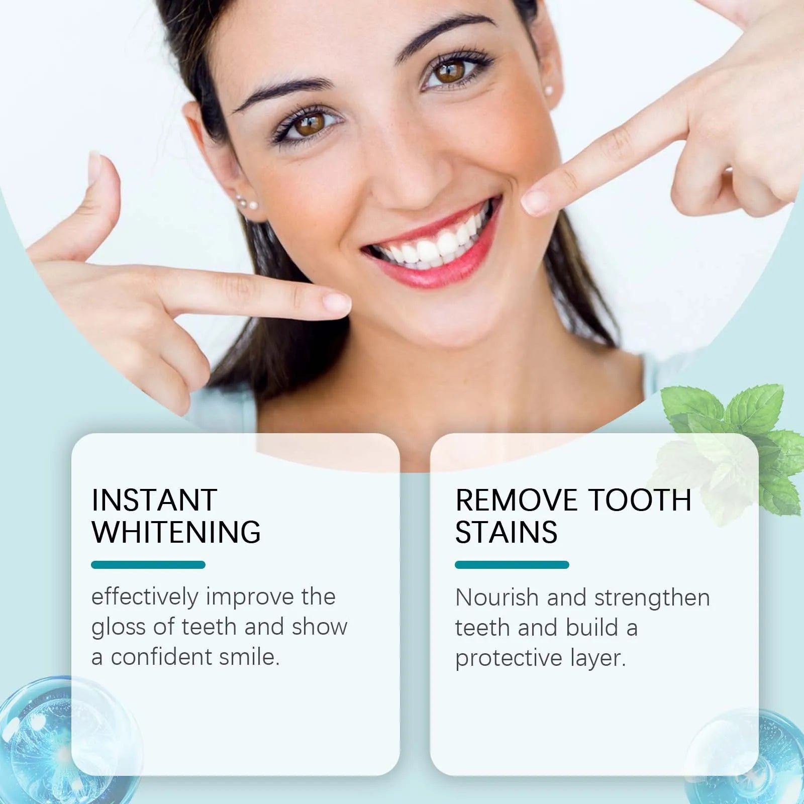 Teeth Whitening Paint Remove Tooth Stains Tartar Prevent Pigmentation Bleach Cleaning Odor Fresh Breath Oral Hygiene Care Tools