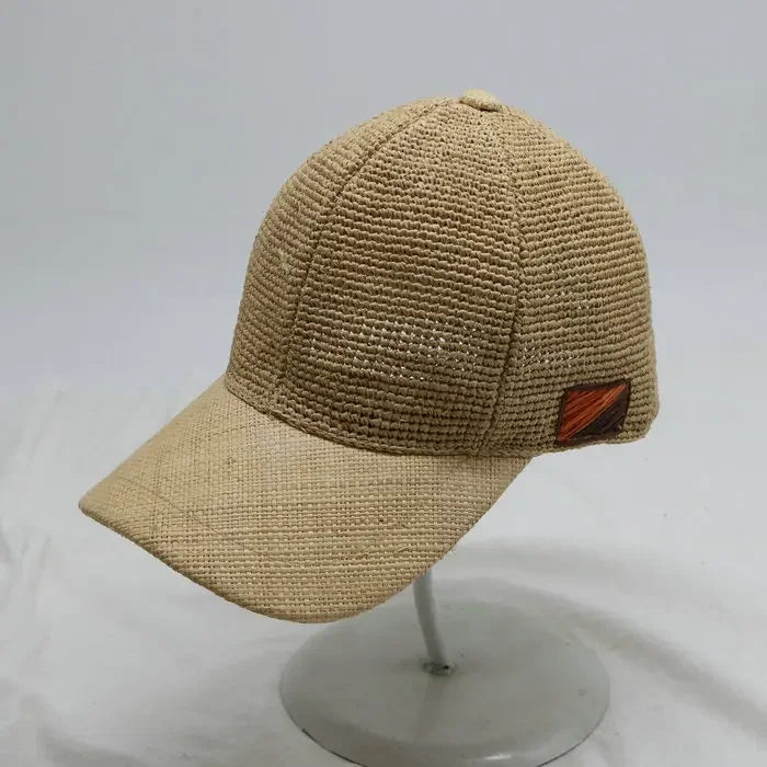 2020 New Straw Baseball Cap Snapback Cap Adjustable Casquette Bones Gorras Casual Dad Hat for Men Breathable and Cool Cap