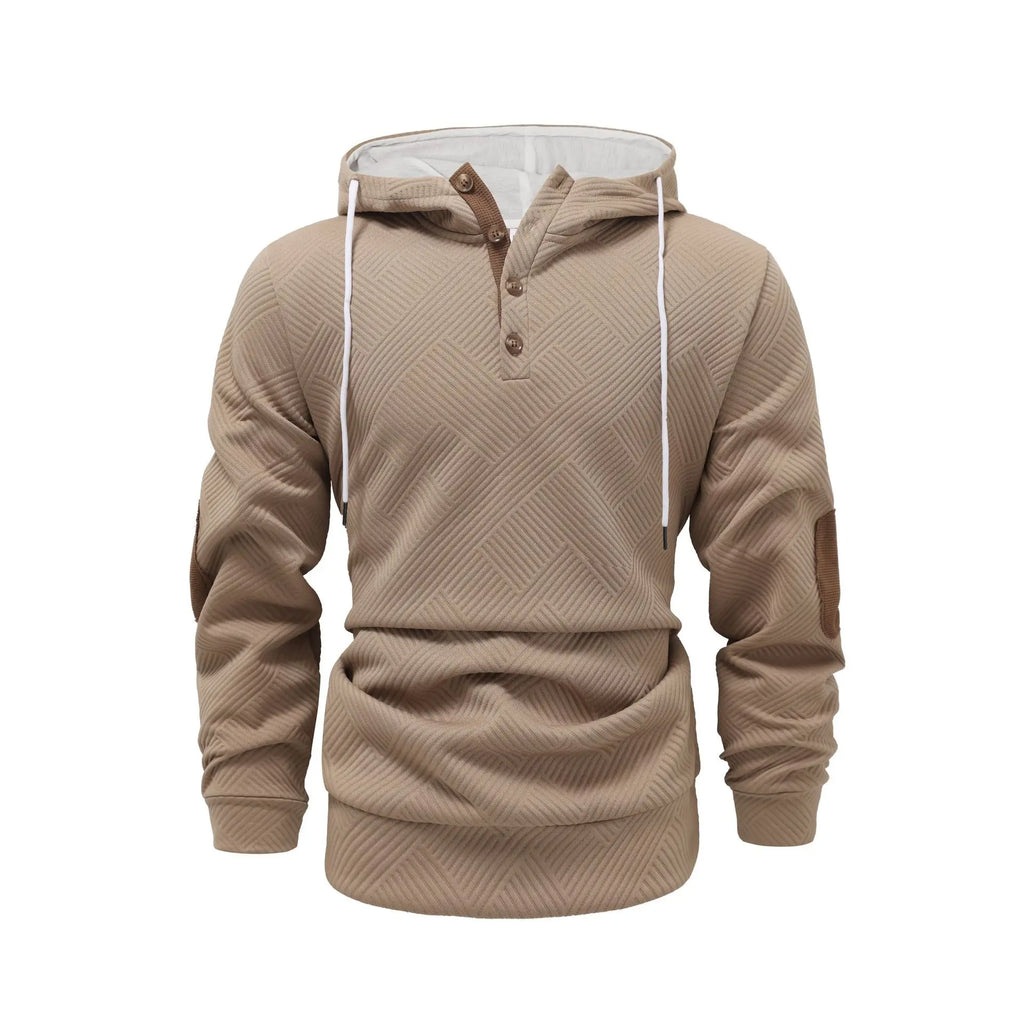 New Men's Fashion Hooded Sweatshirts Spring Autumn Long Sleeve Drawstring Pullovers Casual Streetwear Men Loose Sports Hoodies