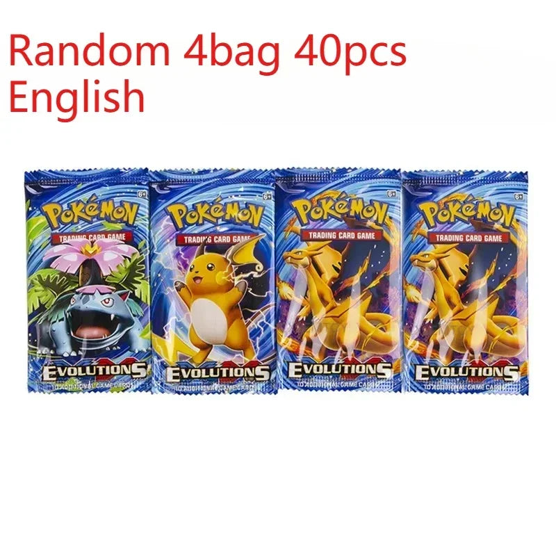 Pokemon Trading Cards 40 Pcs English PTCG Game Collection Strange Tree 151 SV4A Gift for Children