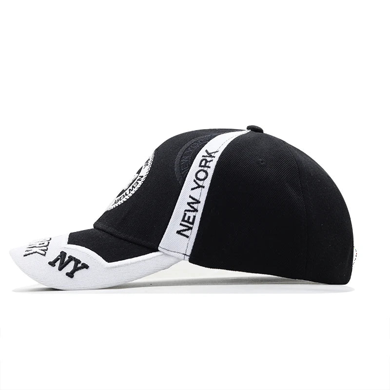 New Men's 3D embroidery Baseball Cap Fitted Cap fishing Snapback Hat for Men Bone Women Gorras Casual Casquette Letter Red Cap